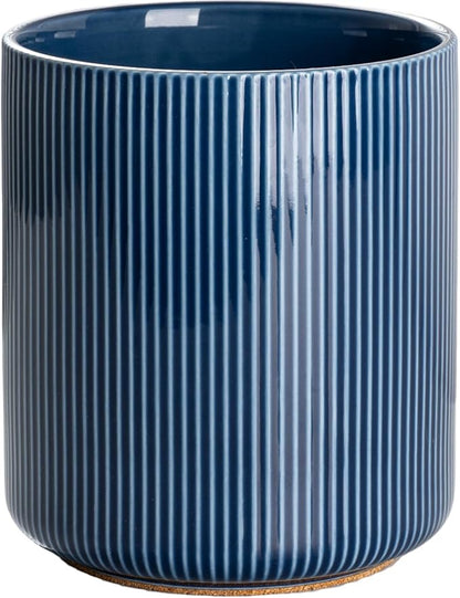 getstar Large Utensil Holder for Kitchen Counter,7.2" Vintage Ceramic Utensils Crocks Utensil Organizer for Spatula Farmhouse Kitchen Decor by Getstar