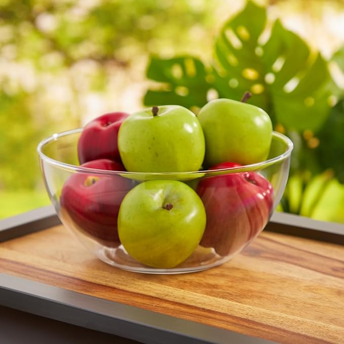 US Acrylic Vista Clear Plastic Salad and Serving 10-inch Bowls | set of 3 | Reusable, BPA-free, Made in the USA | 135 oz. capacity - Image 8