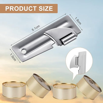 Chumia 16 Pieces P-51 Camping Can Opener Stainless Steel Military Survival Army Backpack Can Opener