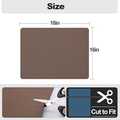 Ecotrim - Dish Drying Mat for Kitchen Counter | Coffee Bar Mat for Countertops | Heat Resistant Drainer Mat with Non-slip Rubber Backed | Hide Stain Kitchen Absorbent Draining Mat | Brown 16"x18" - Image 6