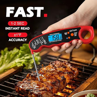 Digital Instant Read Meat Thermometer Kitchen Cooking Food Candy Thermometer for Oil Deep Fry BBQ Grill Smoker Thermometer by AikTryee - Image 2