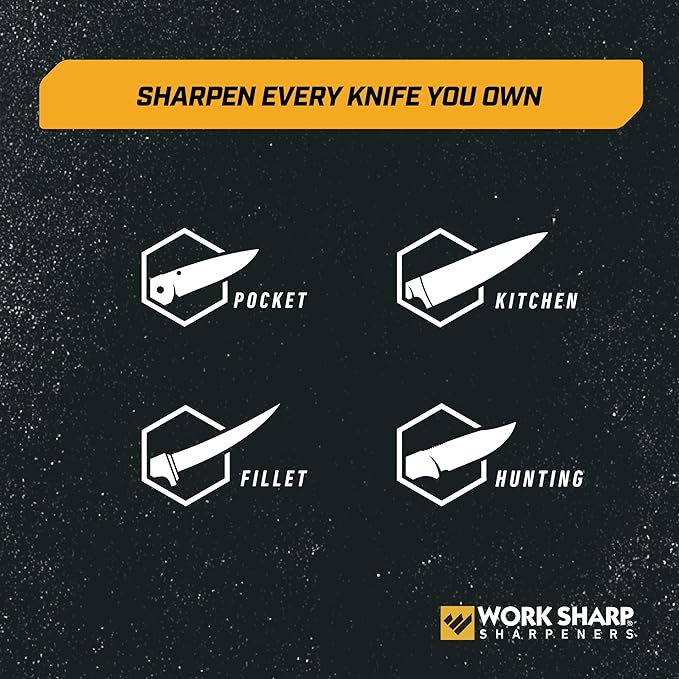 Work Sharp Precision Adjust Knife Sharpener Kit, Sharpens All Pocket and Kitchen Knives with ease & control - Image 5