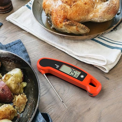 Lavatools Javelin® PRO Classic Ultra-Fast 2-Second Professional Digital Instant Read Meat Thermometer for Grill and Cooking, Auto-Rotating Backlit Display, IP65 Water Resistant, NSF Certified – Wasabi - Image 5