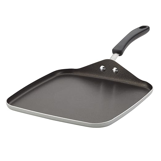 Farberware Cookstart DiamondMax Nonstick Square Deep Grill Pan/Griddle, Dishwasher Safe, 11 Inch - Silver by Farberware