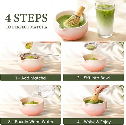 Matcha Whisk - Bamboo 100 Prong Handcrafted Natural Whisk for Matcha Powder, Traditional Japanese Chasen for Authentic Matcha Tea Preparation & Lattes - Image 9