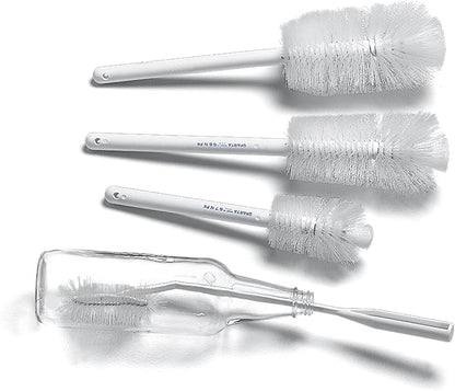 SPARTA Pint Brush, Glassware Cleaning Brush for Kitchen, Restaurant, and Cleaning, Polyester, 12 Inches, White