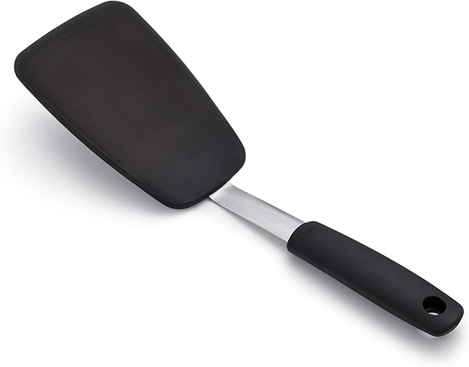 OXO Good Grips Large Silicone Flexible Turner & Good Grips Silicone Flexible Omelet Turner - Image 2
