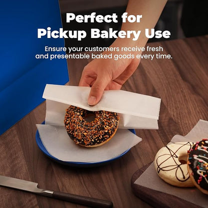 Fit Meal Prep [1000 Pack] 8 x 10.75" Wax Paper Sheets for Food, Interfolded Precut Deli Pop Up Grease-Proof Sandwich Paper Wraps, Waterproof for Lunch, Food Basket, Microwave Cover, BBQ
