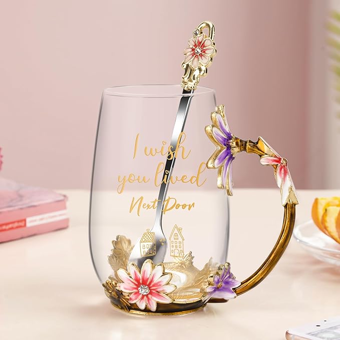 Friendship Gifts for Friends Best Friend Birthday Gifts for Women,Her,BFF,Sisters,Besties Unique Tea Cup - Image 7