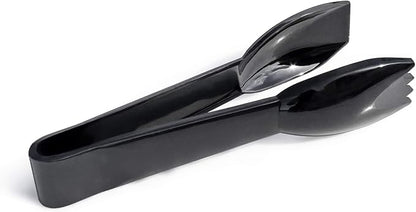 New Star Foodservice 42290 Utility Tong, High Heat Plastic, Straight Edge, 6 Inch, Set of 12, Black - Image 2