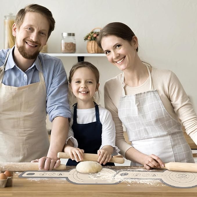 Koolstuffs Silicone Bread Sling for Dutch Oven, 2 PCS Non-Stick & Easy Clean Reusable Silicone Bread Baking Mat with Long Handles, Easy to Transfer Sourdough Bread, Gray - Image 6