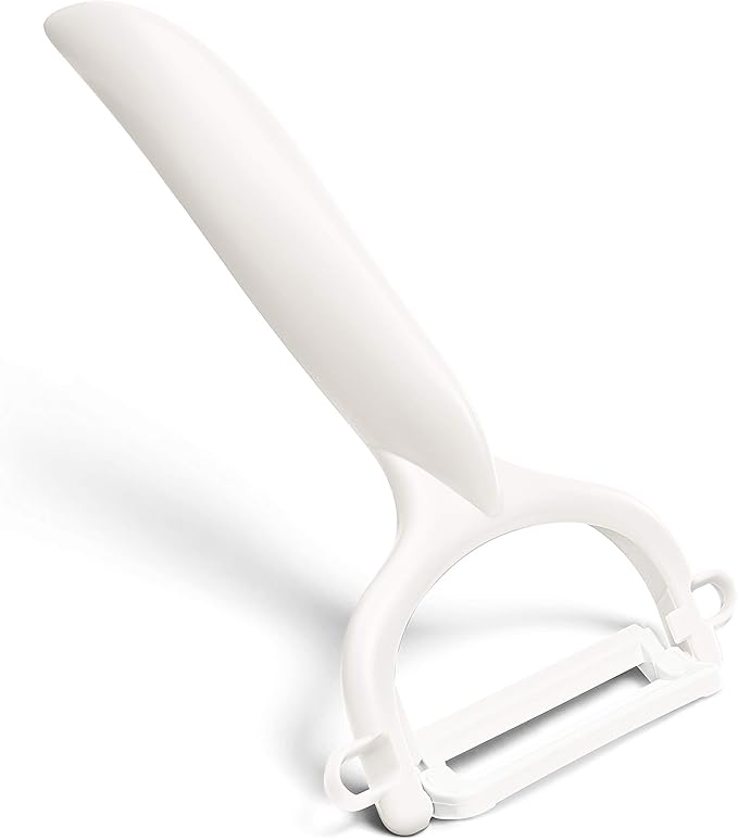 Kyocera Advanced Ceramic Horizontal Y Peeler, White by Kyocera