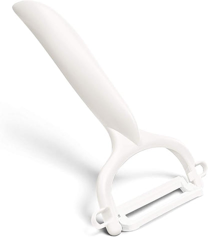 Kyocera Advanced Ceramic Horizontal Y Peeler, White by Kyocera