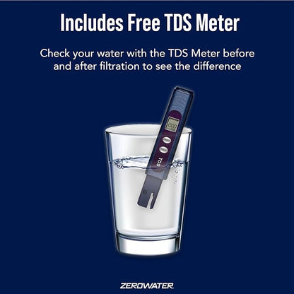 (Package Of 6) ZeroWater ZR-001 One-Pack Water Filter Replacement Cartridge (1 Pack), 3 x pack of 2
