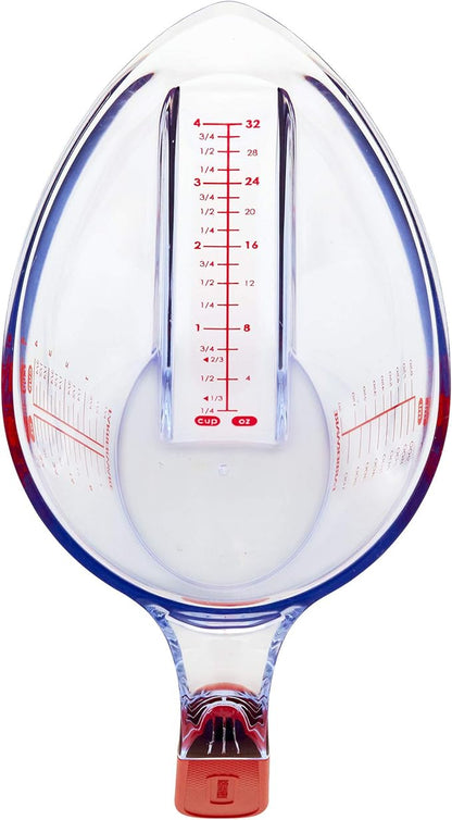 Farberware Pro Angled Measuring Cup, 4 Cup, Red - Image 2