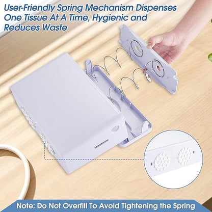 Paper Towel Dispenser Countertop, Large Capacity 200 Sheets, Non-Slip Base, Paper Towel Dispenser Compatible with Multifold, Z-Fold Towels, Ideal for Bathroom, Kitchen & Commercial Use