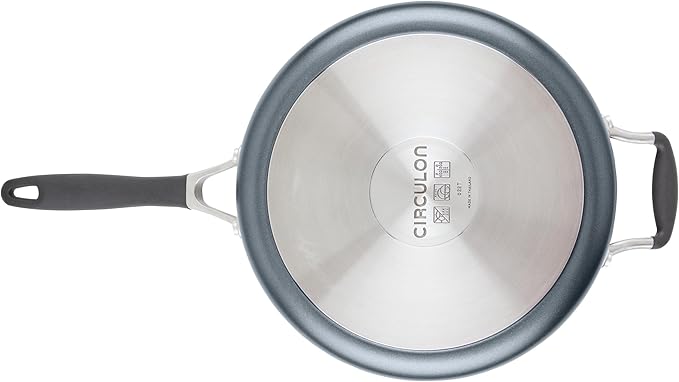Circulon A1 Series with ScratchDefense Nonstick Induction Cookware, Large Saute Pan with Lid, Nonstick Pan, 5-Quart, Graphite - Image 11