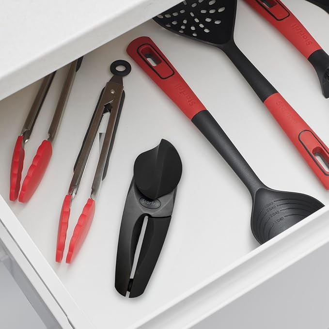 Starfrit MightiCan Can Opener - Safe - Holds Lid and Leaves No Sharp Edges on Lid - 3 year warranty - Comfort Grip - Heavy Duty Non-Slip Knob - 2025 Model - Image 9