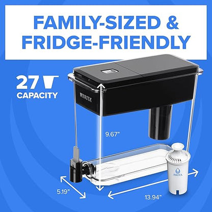 Brita UltraMax Large Water Dispenser with Standard Filter, BPA-Free, Reduces Copper, Cadmium and Mercury Impurities, Lasts 2 Months or 40 Gallons, 27-Cup - Image 7