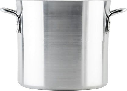 Winco Elemental Aluminum, 12 Qt Stock Pot, 4mm - Image 2