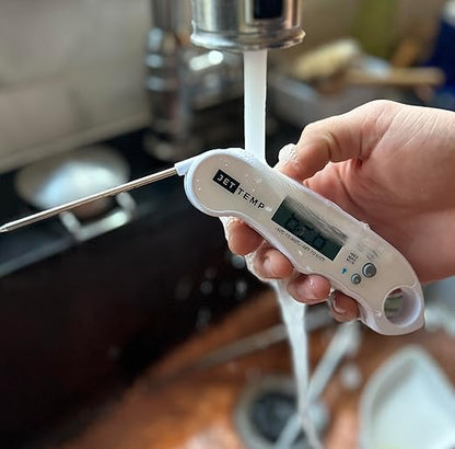 F1 Essential Meat Thermometer - Professional, Accurate, Super Fast - Ultimate Cooking Tool for Baking, Grilling, Smoking, Frying, Candy