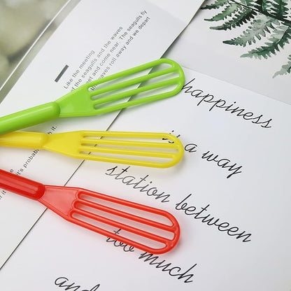 10 PCS Plastic Hair Coloring Mixer,Hair Color Whisks Dye Cream Mixer,Tint Color Cream Colorful Spoon Applicator Hair Bleaching Highlight Tool for Home Barber Shop Salon - Image 6