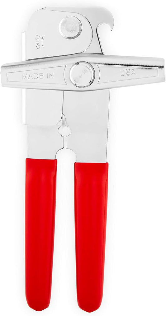 EZ-DUZ-IT Deluxe Can Opener with Red Grips by EZPickUpDogWasteBags