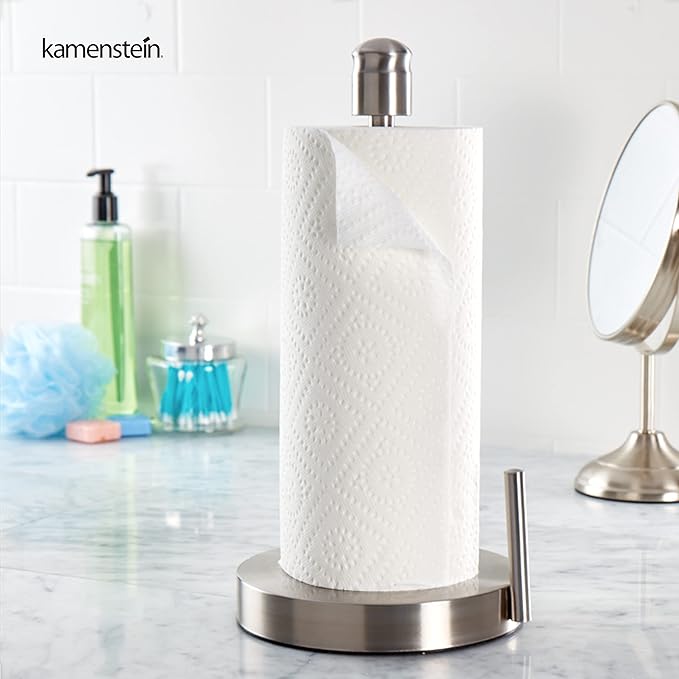 Kamenstein Perfect Tear Paper Towel Holder, 13-inch, Silver 2 - Image 3