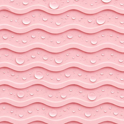 Silicone Drying Mat 16 × 12 – Pink Rose Non-Slip Sink Mat for Kitchen Counter, Heat-Resistant Food-Grade Dish Pad, Easy-Clean Multipurpose Drawer Liner (Pink Rose, 16" x 12")
