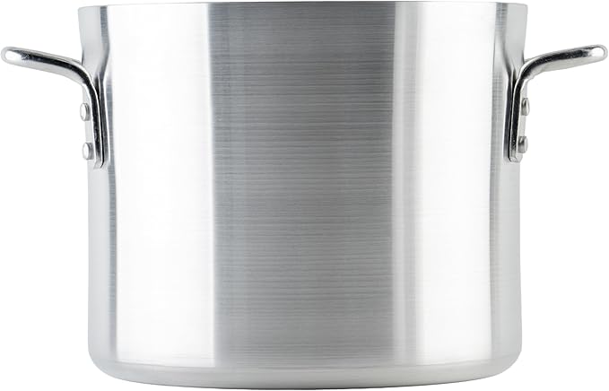 Winco Heavy-Duty Aluminum Stock Pot, 4mm, 10 Quart - Image 2