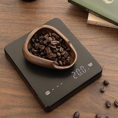 Coffee Bean Dosing Cup & RDT Spray Bottle Set - Walnut Wood Espresso Accessories Kit with Static Reduction Spray, Measuring Tray for Coffee/Tea ﻿ - Image 7
