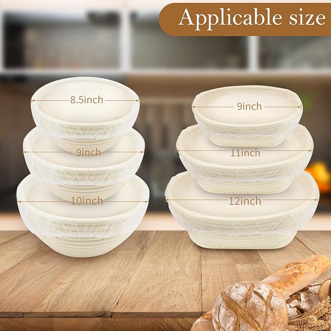 120pcs Shower Caps for Sourdough Bread, Reusable Bowl Covers for Proofing, Plastic Bread Covers With Elastic - Image 2