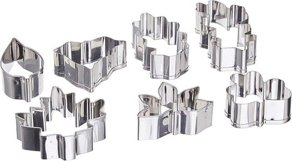 Ateco 7 pc Stainless Steel Leaf Cutter Set