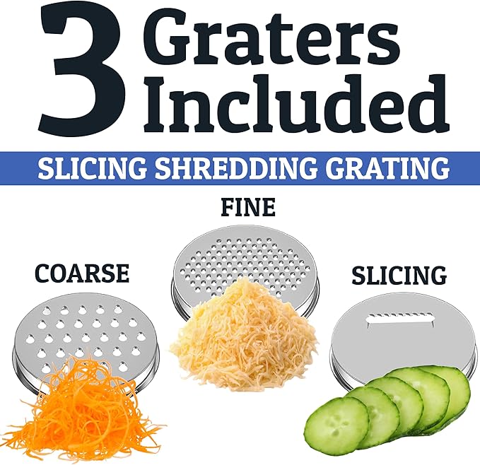 Priority Chef Stainless Steel Mixing Bowls with Lids Set, 3 Grater Attachments, Airtight Lids, Non-Slip Silicone Base Mixing Bowl Set, Large Prep Metal Mixing Bowls for Kitchen, Black - Image 8