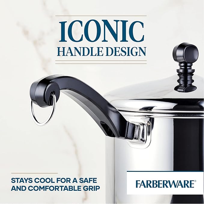 Farberware Classic Stainless Steel Sauce Pan/Saucepan with Lid, 3 Quart, Silver - Image 7
