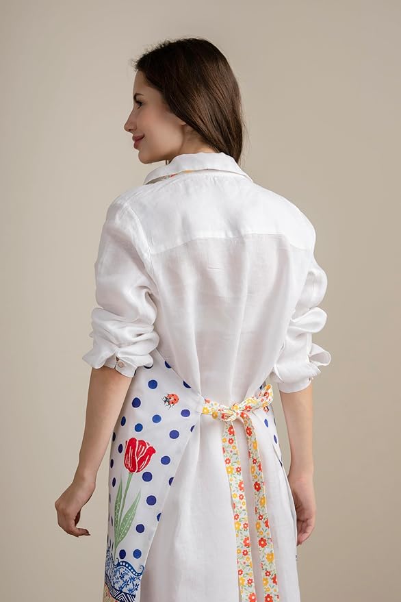 Maison d' Hermine 100% Cotton Apron for women with Pocket Kitchen Chef Apron for Men Cooking Mothers Day Gifts - Image 8