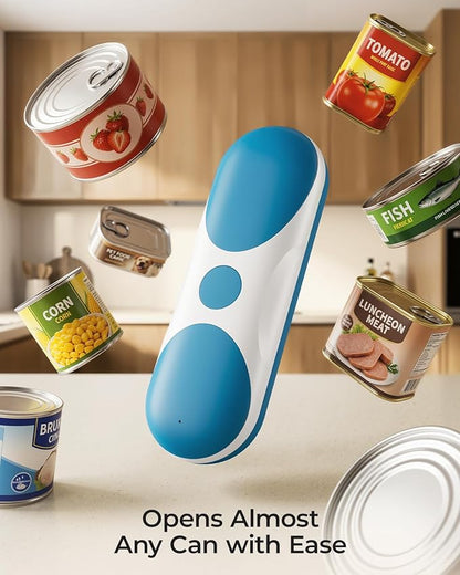 Electric Can Opener, One-Touch Automatic Can Opener, USB Rechargeable Electric Can Opener for Seniors with Arthritis- Cordless Battery Powered, Side Cut, Smooth Edge, Handsfree, for Any Size Cans - Image 7