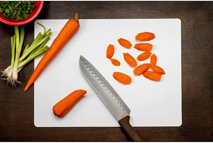 Crown Display Disposable Cutting Boards 100 Count Premium Quality Disposable Sheets For Kitchen And Commercial Use ~ Patent Pending ~ Recyclable Disposable Cutting Board Sheets (Medium (10"x13.5"))