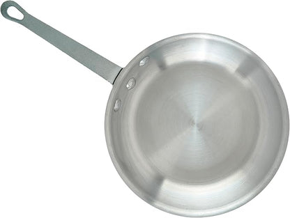 Winco Commercial-Grade Aluminium Fry Pan/Skillet, Satin Finish, 8"
