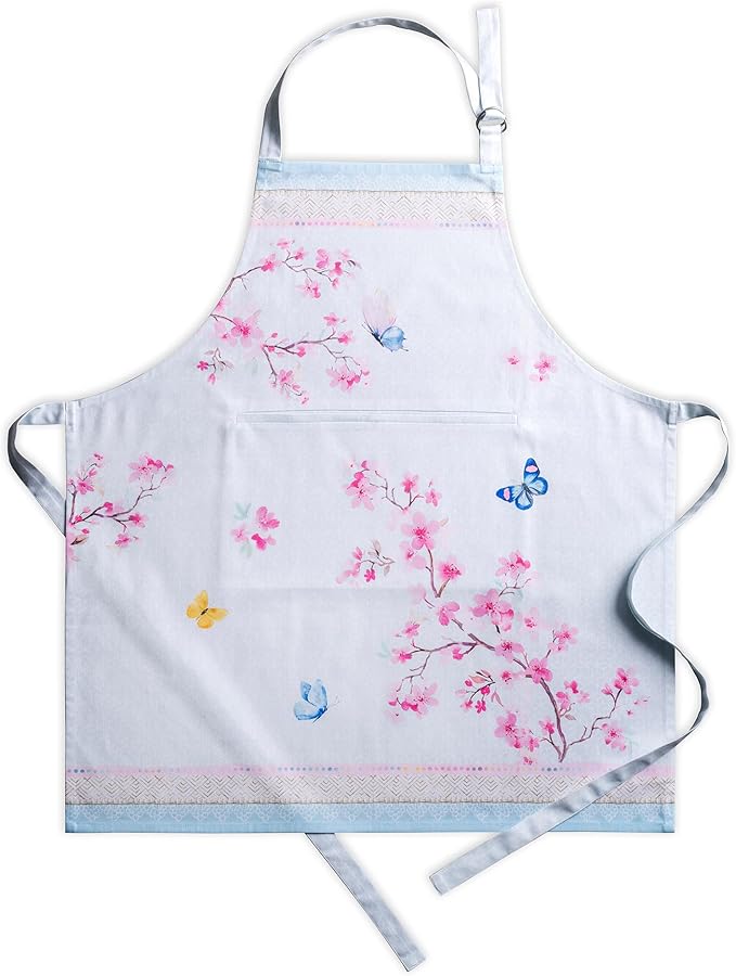 Maison d' Hermine 100% Cotton Apron for women with Pocket Kitchen Chef Apron for Men Cooking Mothers Day Gifts by MaisondHermine