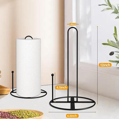 Paper Towel Holder,30Pack Bulk Black Paper Towel Holder Stand Countertop for Kitchen - Image 2