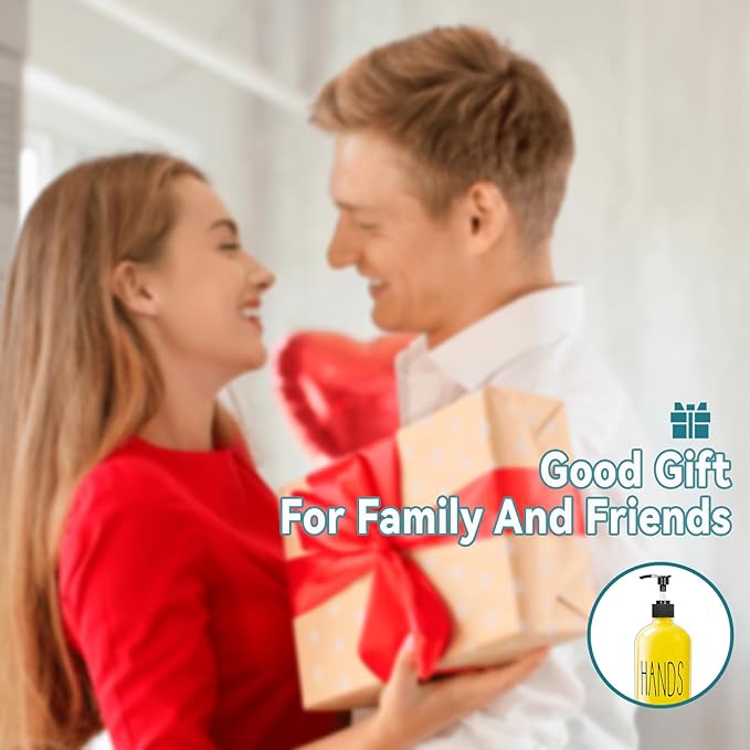 COHOSEGE Glass Soap Dispenser Set 2 Pack,16 Oz Dish Soap Dispenser for Kitchen Sink,Lemon Kitchen Decor and Accessories,Yellow Decorations and Kitchen Utensils for Kitchen - Image 7