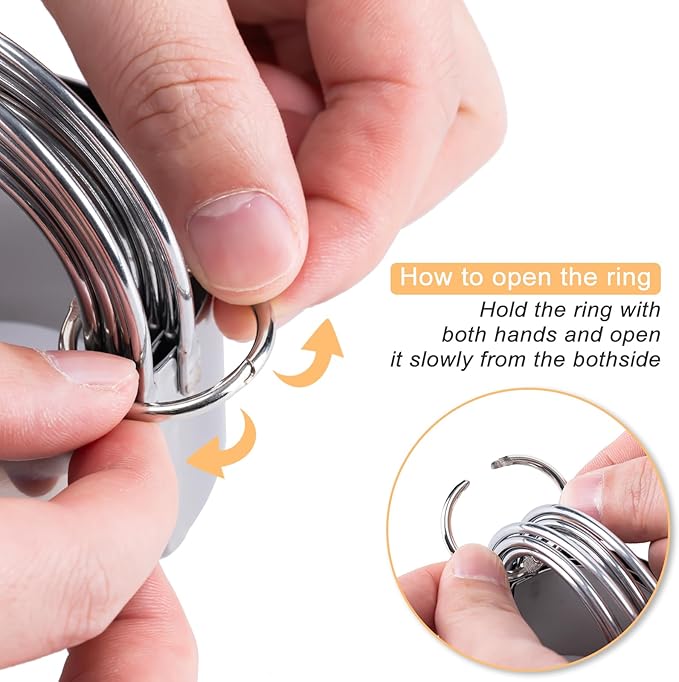Biscuit Cutter Set Round Cookie Cutters with Handle 5 Pieces Stainless Steel Circle Professional Baking Dough Tools for Cake - Image 5