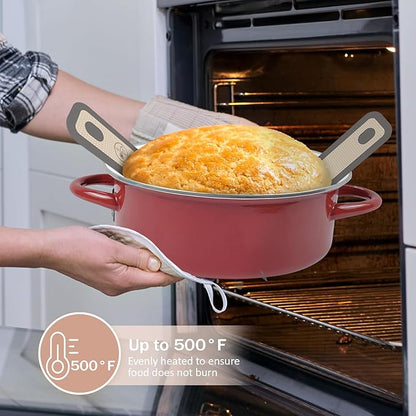 Koolstuffs Silicone Bread Sling for Dutch Oven, 2 PCS Non-Stick & Easy Clean Reusable Silicone Bread Baking Mat with Long Handles, Easy to Transfer Sourdough Bread, Gray - Image 5