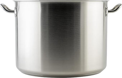 Winware SST-40 Stainless Steel 40 Quart Stock Pot with Cover - Image 2