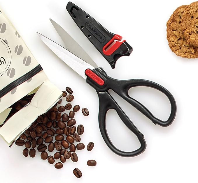 Farberware Self-Sharpening Stainless Steel All-Purpose Shears with Edgekeeper Sleeve - Image 2