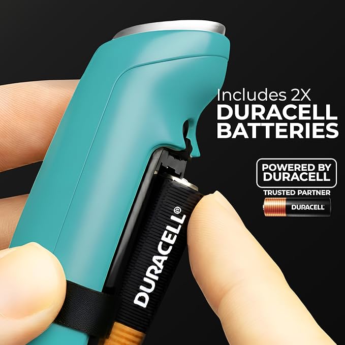 Zulay Kitchen Patented Tornado Triple Whisk Milk Frother with 4 Duracell Batteries – Handheld Foam Maker for Coffee, Lattes, Matcha & Hot Chocolate – Rich, Creamy Froth in Seconds - Turquoise - Image 2