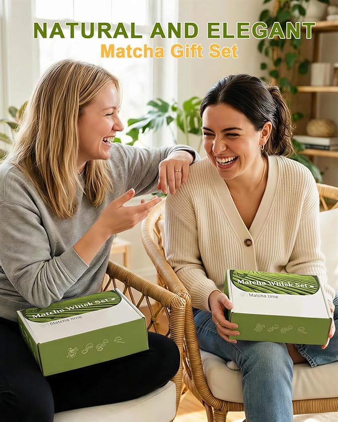 Vaiheng Matcha Whisk Set with Matcha Bowl, Matcha Whisk Holder Matcha Bamboo Whisks, Scoop, Sifter, Mothers Day Gifts for Women Mom Her Girl Friend Home Kitchen Decor Kit for Tea Enthusiasts - Image 7