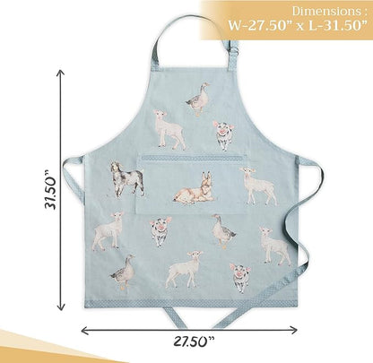Maison d' Hermine 100% Cotton Apron for women with Pocket Kitchen Chef Apron for Men Cooking Mothers Day Gifts - Image 4