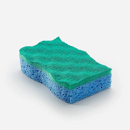 O-Cedar Scrunge Non-Scratch Scrub Sponge Multi-Use,All-Purpose,Odor-Resistant,Scrubbing Sponge Safely Cleans All Hard Surfaces in Kitchen and Bathroom,6 Count (Pack of 2) - Image 11